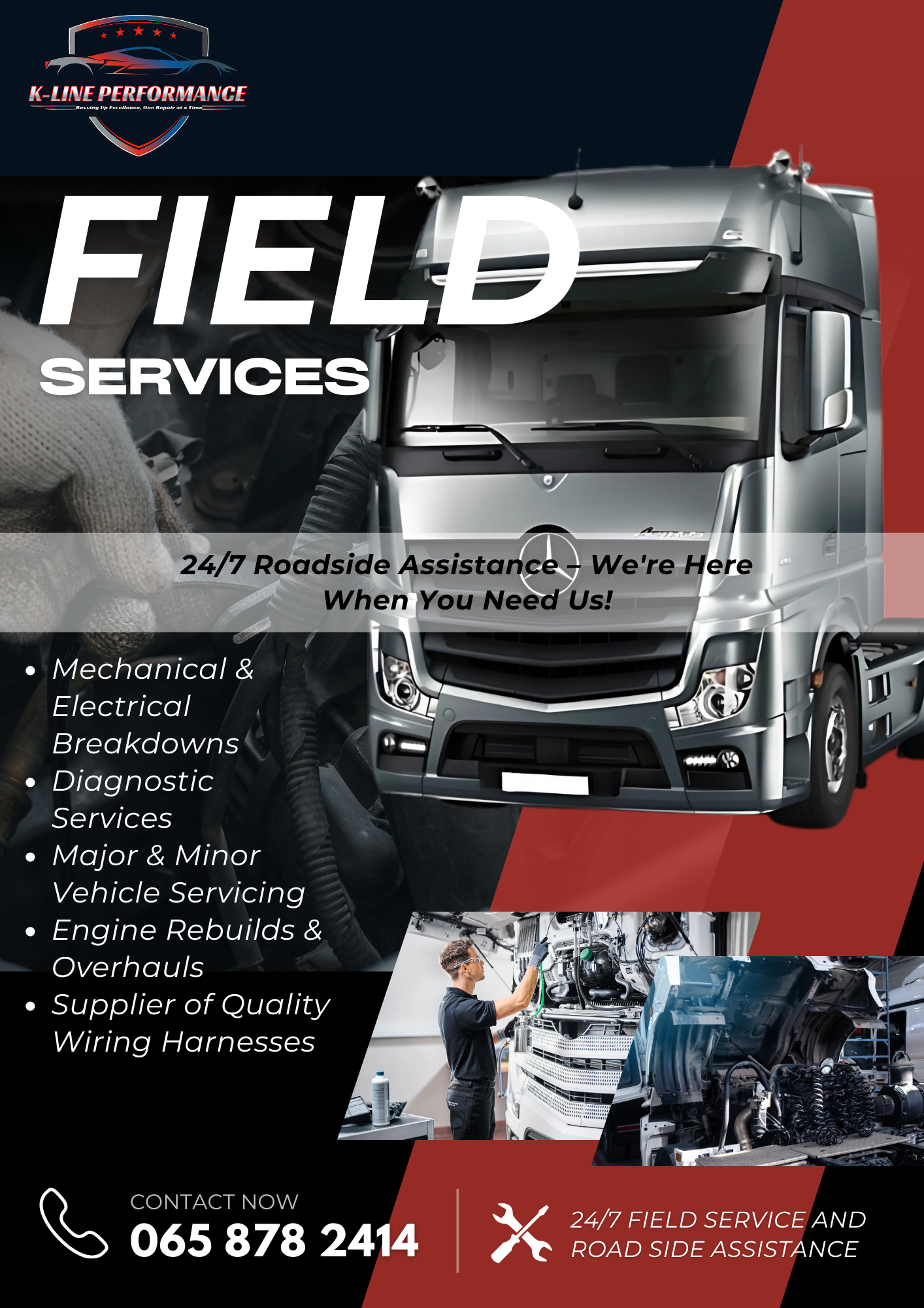 24/7 Road side assistance